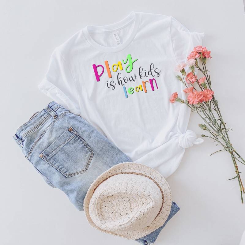 Slp Shirt | Play Is How Kids Lernen Unisex T-Shirt Logopädie Logopäde Frühkindliche Erzieherin von MissMaggieSLP