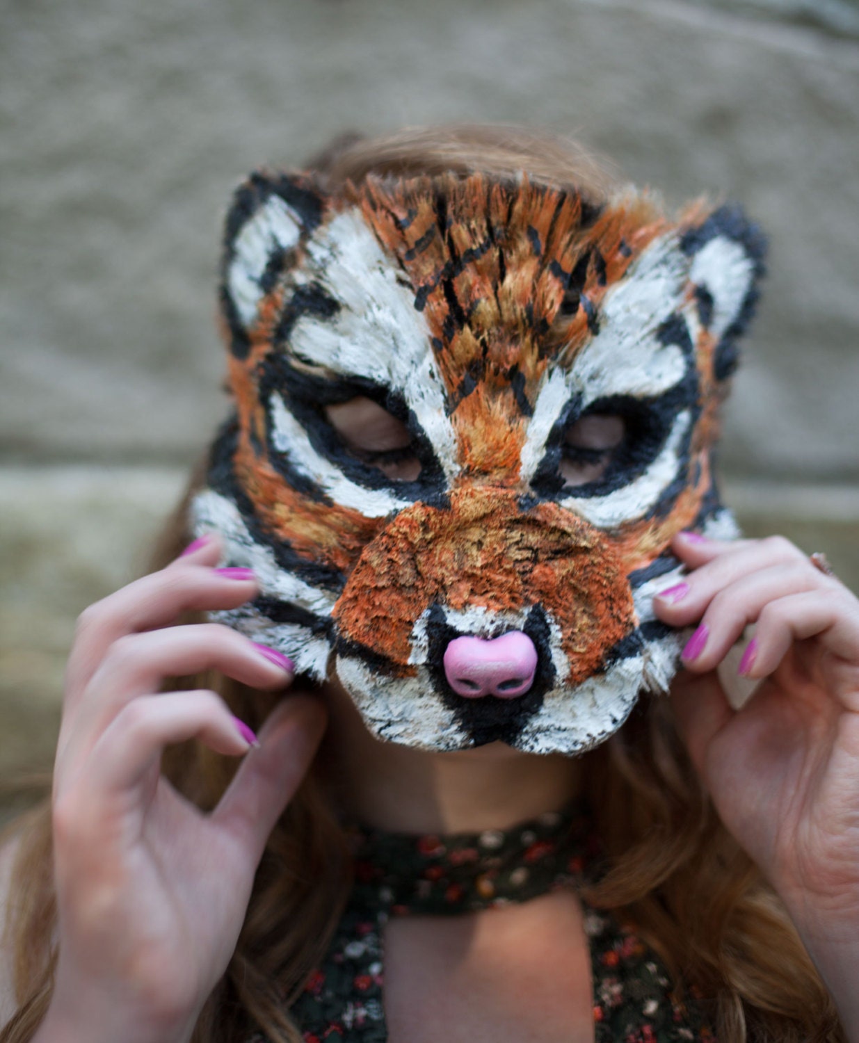 Tigerkönig Kostüm, Tiger Maske, Tier Tierkostüm, Erwachsene Tigris Tigress Tigerkönig Kostüm, Tiger Maske, Tier Tierkostüm, Erwachsene Tigris Tigress von MissMaryMask