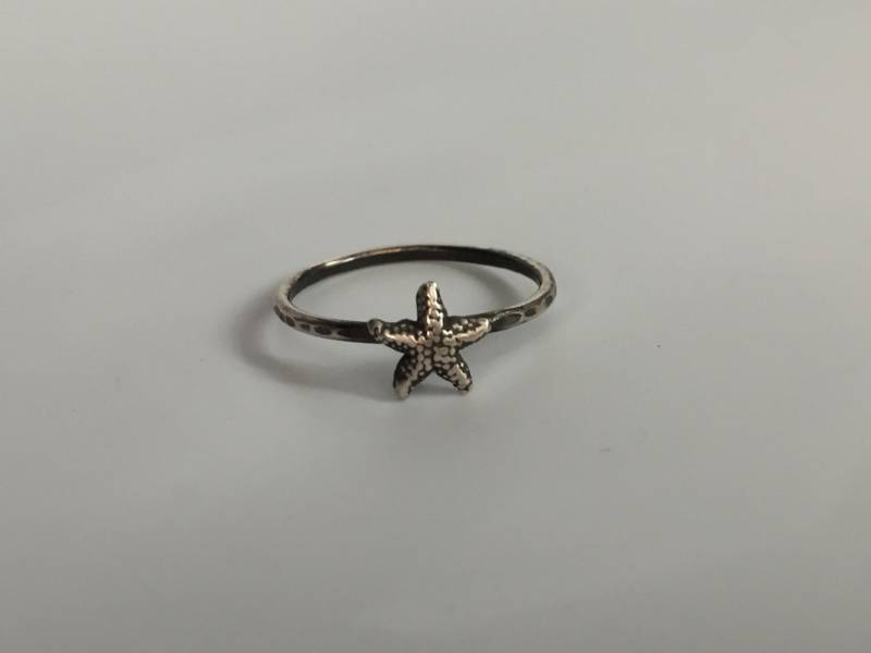 Silber Seestern Ring. Sterling Schmuck Mix Und Match. Ozean Schmuck von MissNovemberStudio
