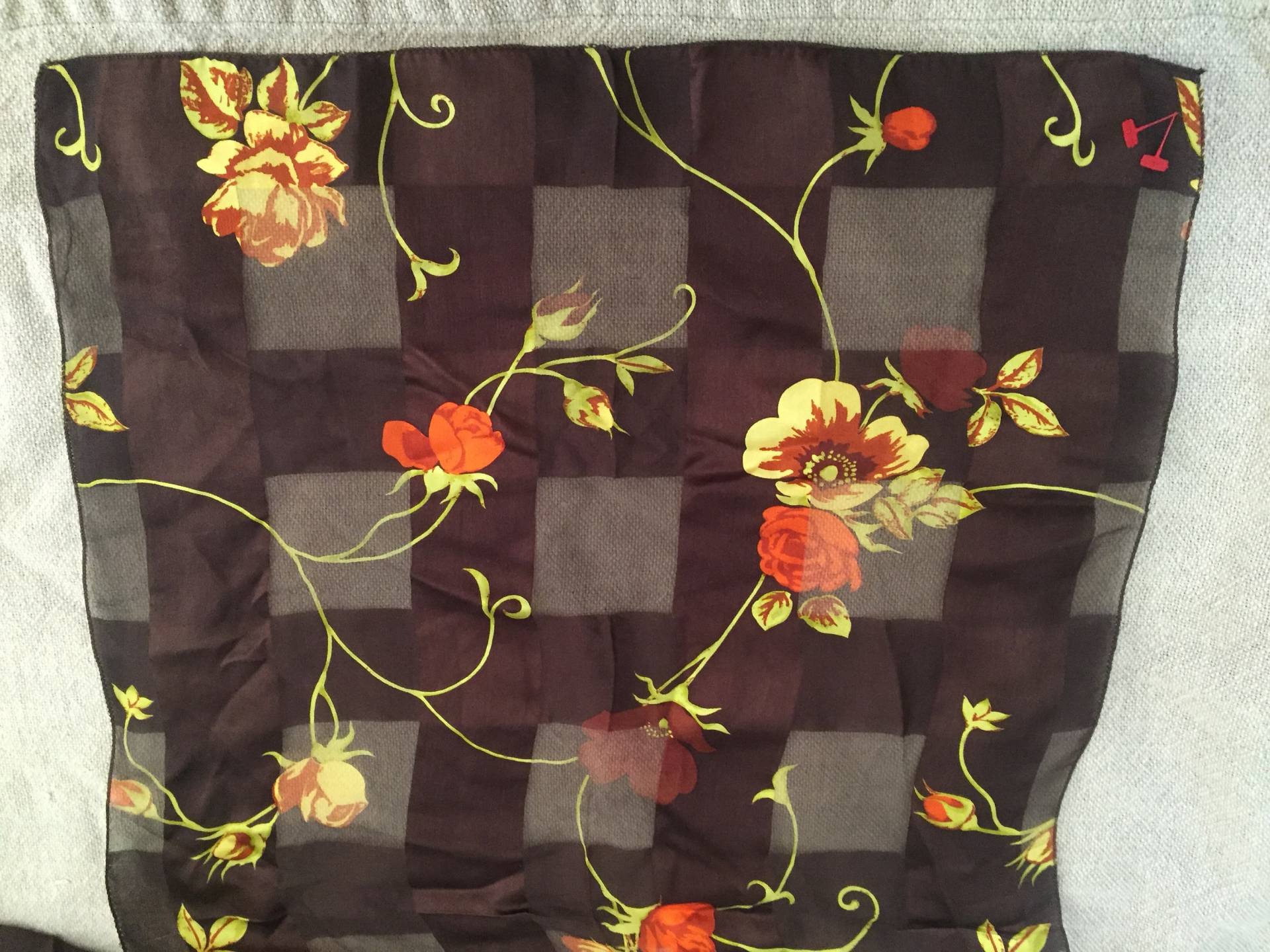 Vintage Schal/Mohn - Und Rosenschal Vintage Schal/Mohn - Und Rosenschal von MissPyms