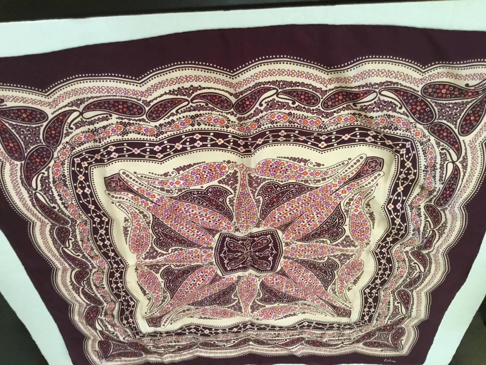 Vintage Seidenschal/Paisleymuster Vintage Seidenschal/Paisleymuster von MissPyms