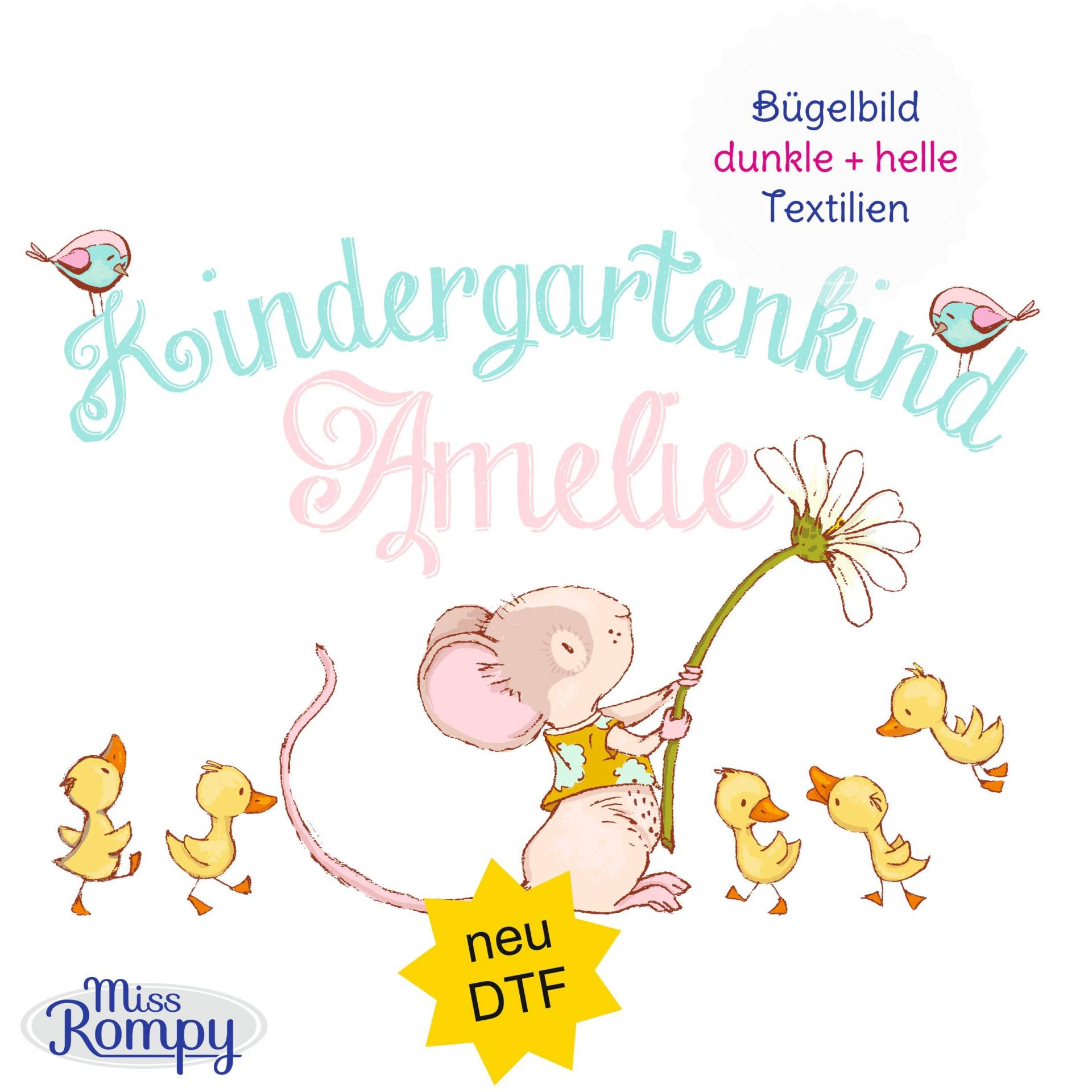 Missrompy | Dtf Kindergartenkind | 650 Großes Bügelbild Maus Mit Enten in 2 Größen Schulstart Name Zahl Geburtstag Aufbügler Applikation Missrompy | Dtf Kindergartenkind | 650 Großes Bügelbild Maus Mit Enten in 2 Größen Schulstart Name Zahl Geburtstag Aufbügler Applikation von MissRompy