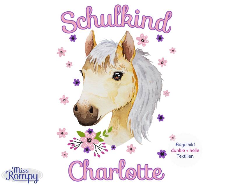 Missrompy | Dtf Schulkind | 780 Großes Bügelbild Pferd Pony in 2 Größen Schulstart Name Zahl Geburtstag Aufbügler Applikation Einschulung Missrompy | Dtf Schulkind | 780 Großes Bügelbild Pferd Pony in 2 Größen Schulstart Name Zahl Geburtstag Aufbügler Applikation Einschulung von MissRompy