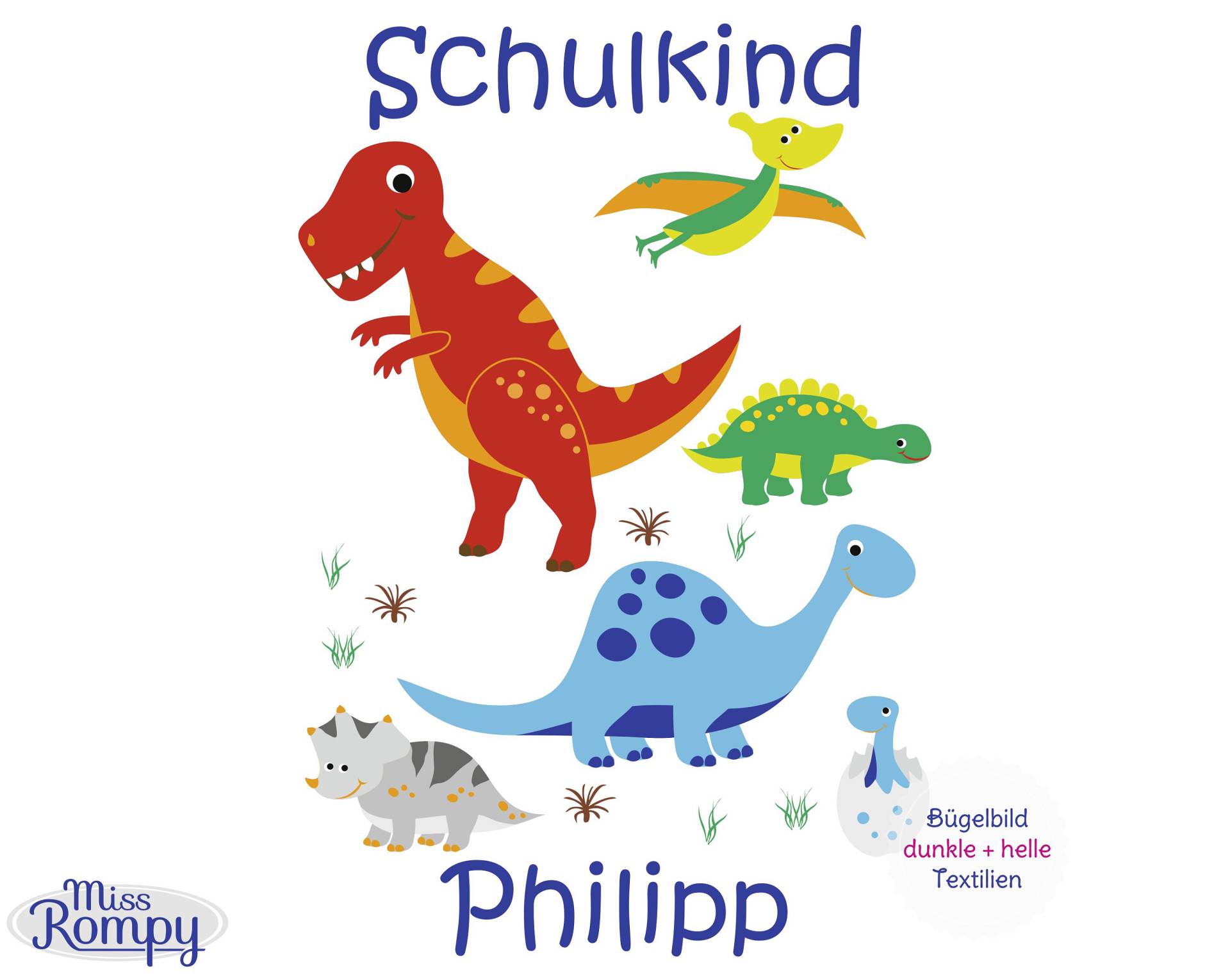Missrompy | Dtf Schulkind | 875 Großes Bügelbild Dinos in 2 Größen Schulstart Name Zahl Geburtstag Aufbügler Applikation Iron On Einschulung Missrompy | Dtf Schulkind | 875 Großes Bügelbild Dinos in 2 Größen Schulstart Name Zahl Geburtstag Aufbügler Applikation Iron On Einschulung von MissRompy