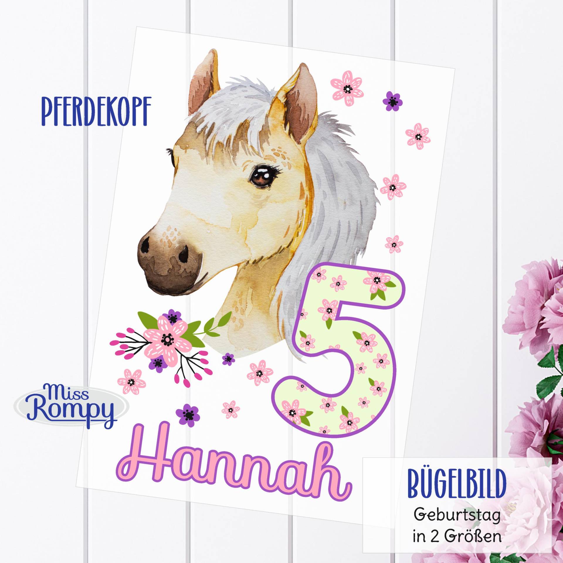 Missrompy | Pferd, | 780, Geburtstagsbügelbild, Name, Mit/Ohne, Zahl, 3 Größen, Aufbügeln, Bügelbild, Aufbügler, Applikation, Bügelsticker Missrompy | Pferd, | 780, Geburtstagsbügelbild, Name, Mit/Ohne, Zahl, 3 Größen, Aufbügeln, Bügelbild, Aufbügler, Applikation, Bügelsticker von MissRompy
