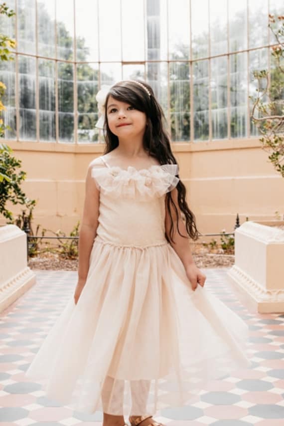 Blumenmädchen Kleid. Tüll Und Pailletten Besonderes Ocassionskleid Für Kleinkinder. Mädchen Geburtstagskleid. Giselle Ballettkleid von MissRoseSisterViolet