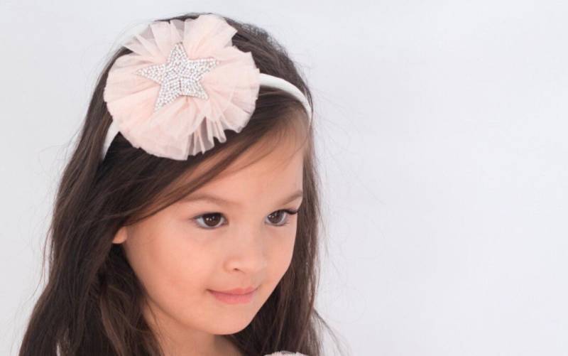 Tüll Und Stern Stirnband. Blumenmädchen Party von MissRoseSisterViolet