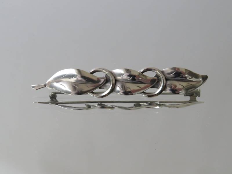 Art Deco Teka Brosche 835Er Silber Theodor Klotz Laurin Art Deco Teka Brosche 835Er Silber Theodor Klotz Laurin von MissTellGeschenke