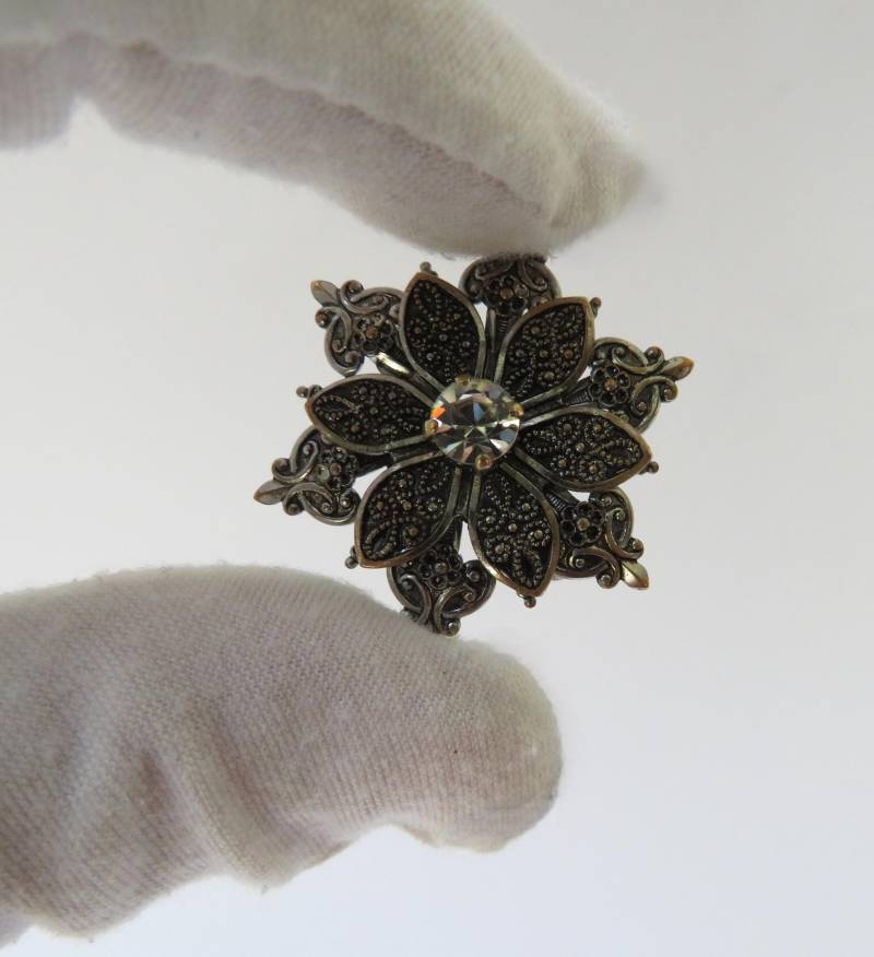 Vintage Artdeco Style Brosche Stern von MissTellGeschenke