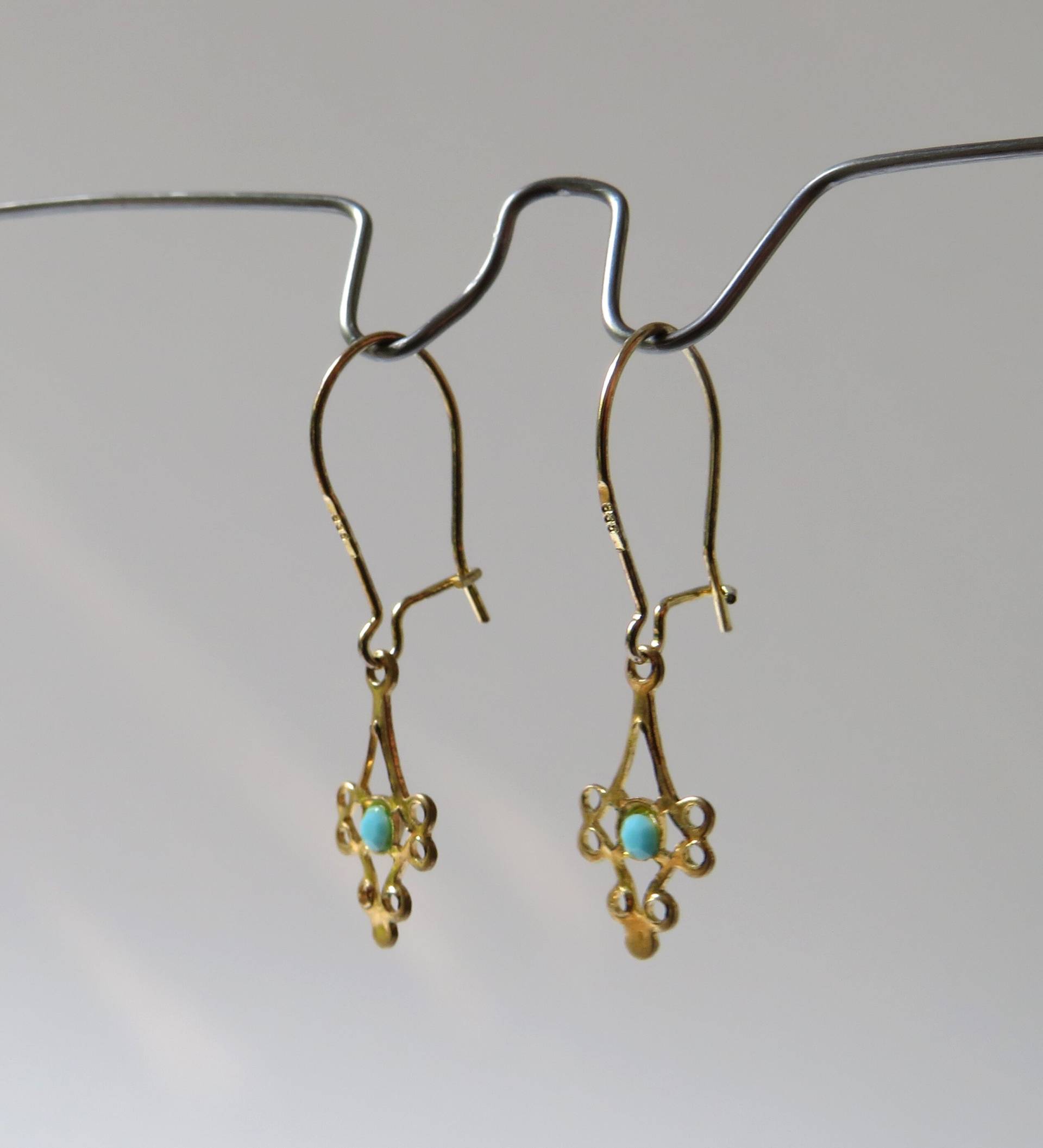 Vintage Filigrane Ohrstecker Jugendstil Ohrschmuck 835Er Silber Vergoldet Vintage Filigrane Ohrstecker Jugendstil Ohrschmuck 835Er Silber Vergoldet von MissTellGeschenke