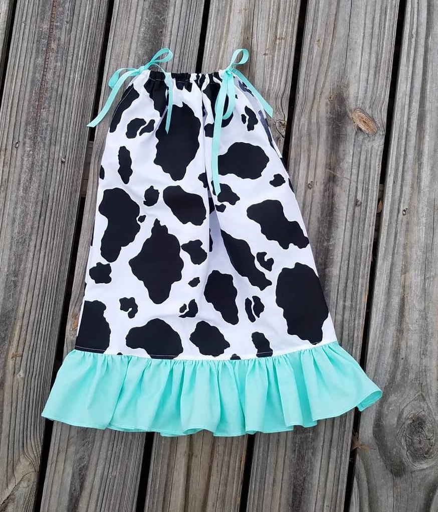 Kuh Print Babykostüm, Kleinkind Mint Kostüm, Western Rodeo Wear, Animal Prints Outfits, 12 18 2 T 3 4 5 6 7 8 9 Jugendkleid von MissThangs