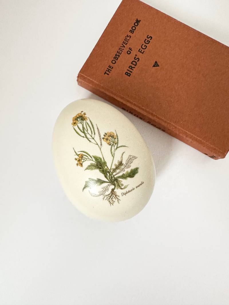 Poole Pottery Ei Trinkbox, Kleine Schmuckbox Trinket Box, Geschenk Für Sie von MissVintageBox