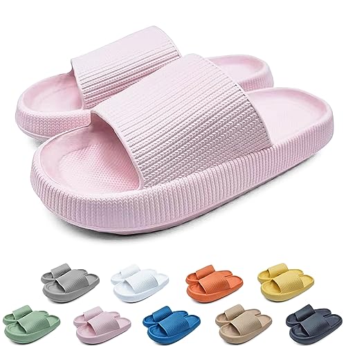 Missdong Cozislides Original Hausschuhe Damen Herren EVA Badeschuhe Super Weich rutschfeste Slippers Sommer Unisex von Missdong