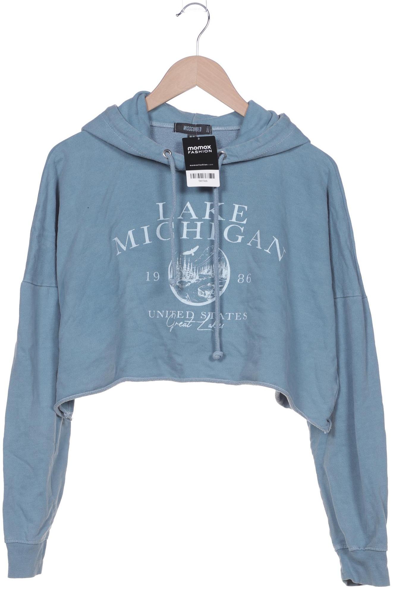 Missguided Damen Kapuzenpullover, hellblau von Missguided