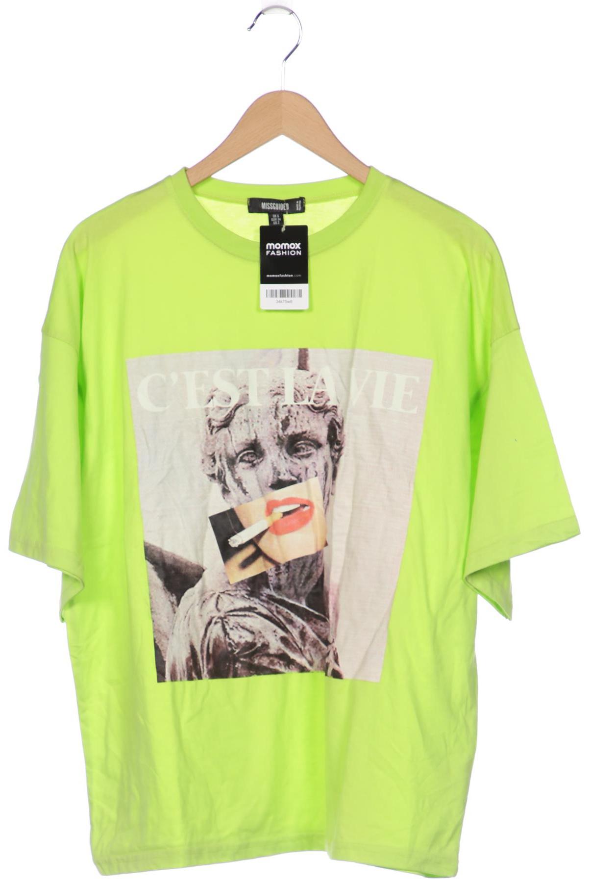 Missguided Damen T-Shirt, neon von Missguided