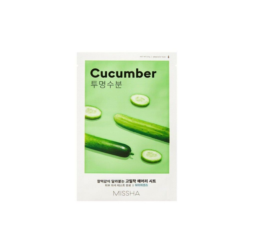 Missha Gesichtsmaske Air Fit Sheet Mask Cucumber 19g von Missha