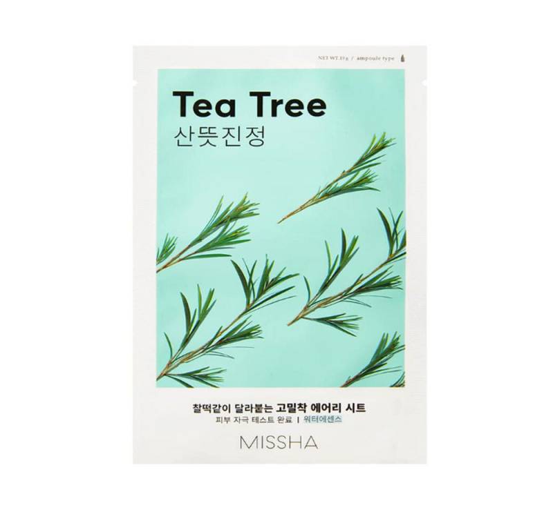 Missha Gesichtsmaske MISSHA, Airy Fit Sheet Mask - Tea Tree - 19 g von Missha