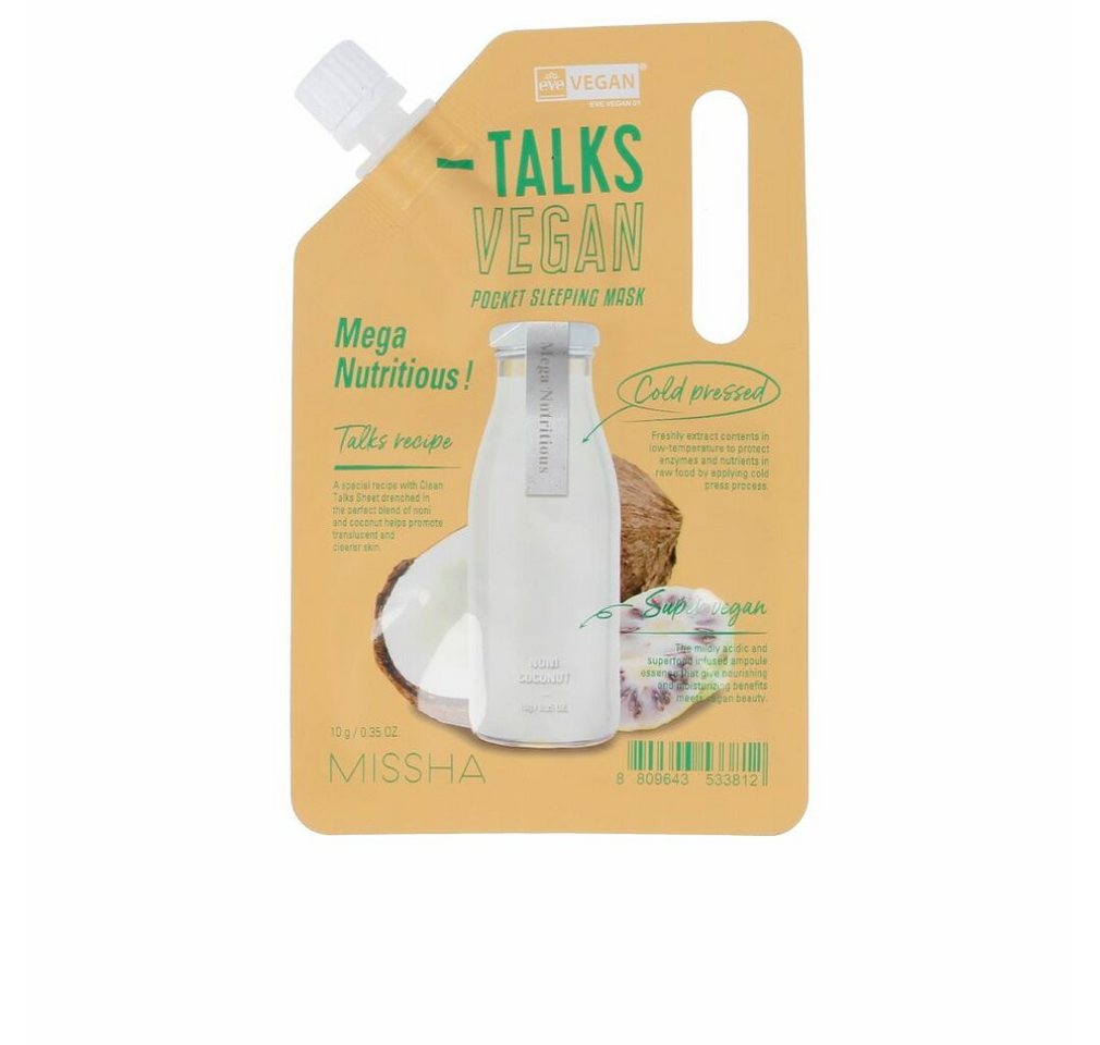 Missha Körperpflegemittel Mega Nutritious! Pocket Sleeping Mask 10g von Missha