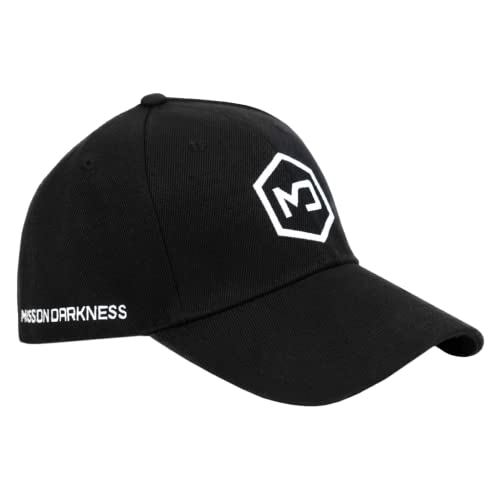 Mission Darkness EMF Blackout Hat // Anti-Strahlung Snapback Cap schützt vor EMF EMI RF 5G Wireless Signalen, universelle Erwachsenengröße (einstellbar) von Mission Darkness
