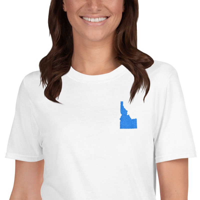 Idaho Shirt Home State Gestickt Karte Idaho Shirt Home State Gestickt Karte von MissionMint