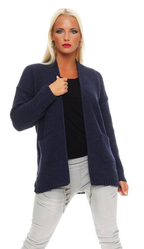 Mississhop Cardigan Strickjacke Cardigan Jacke Sweatshirt M.3007 von Mississhop