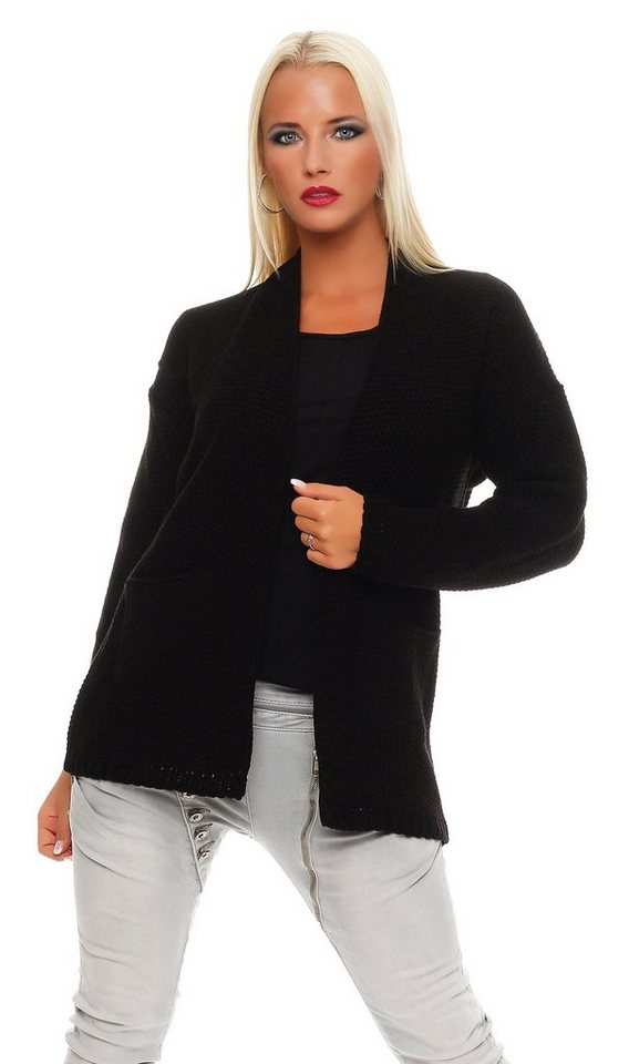 Mississhop Cardigan Strickjacke Cardigan Jacke Sweatshirt M.3007 von Mississhop