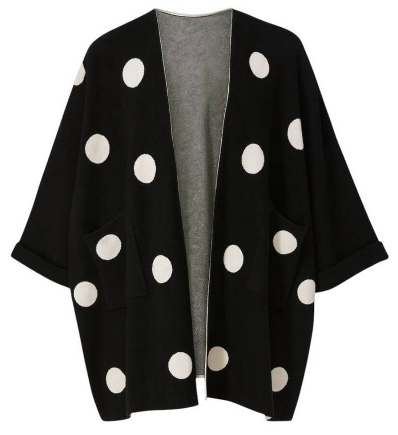 Mississhop Longstrickjacke Stylischer Damen-Cardigan aus weichem Feinstrick M.416 von Mississhop