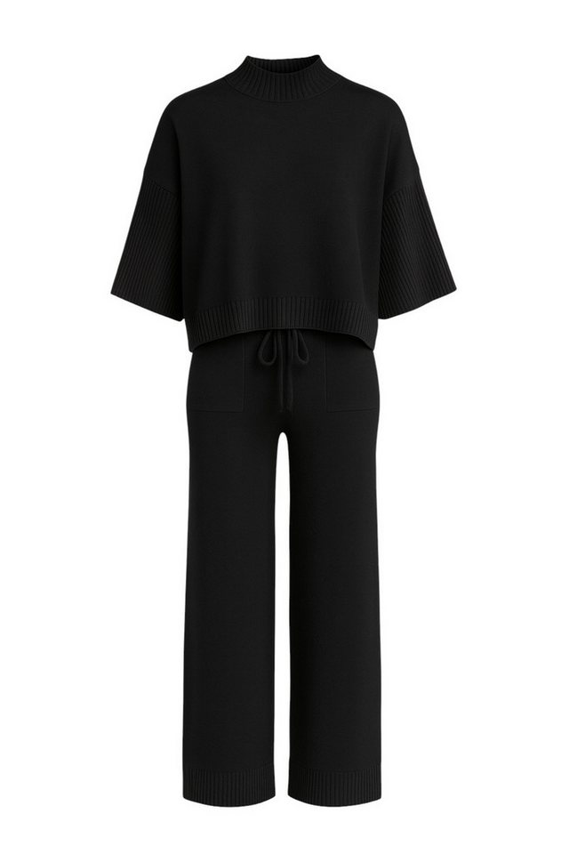 Mississhop Strickhose Damen Strick Zweiteiler – Pullover mit Hose M.412 von Mississhop