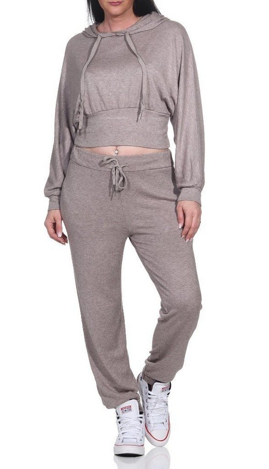 Mississhop Strickhose Damen Wolle Strickset mit Pullover Hose M.362 von Mississhop