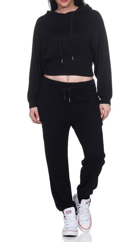 Mississhop Strickhose Damen Wolle Strickset mit Pullover Hose M.362 von Mississhop