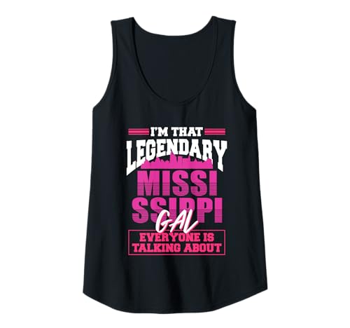Damen Legendary Mississippi Gal Tank Top Damen Legendary Mississippi Gal Tank Top von Mississippi