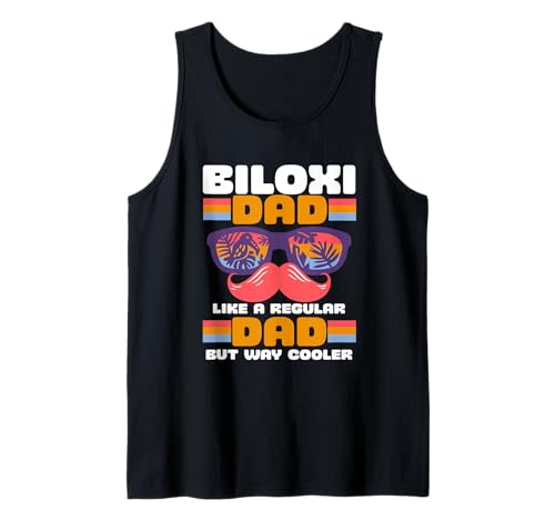 Herren Mississippi Biloxi Dad Tank Top von Mississippi