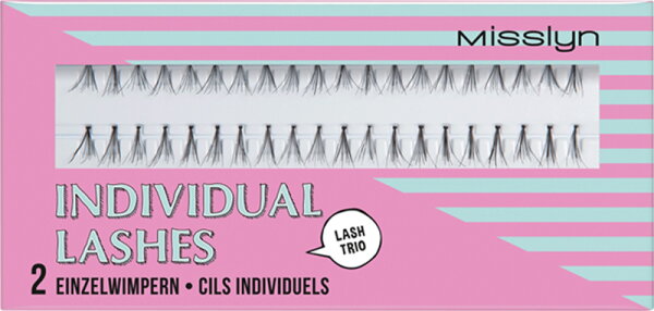Misslyn Einzelwimpern Nr. 2 - Mittel Wimpern von Misslyn