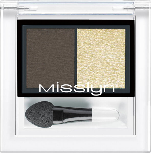 Misslyn High Shine Duo Eyeshadow 293 Mrs.Perfect 1,5 g von Misslyn