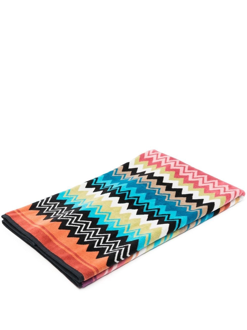 Missoni Home Badematte mit Zickzackmuster - Rosa von Missoni Home