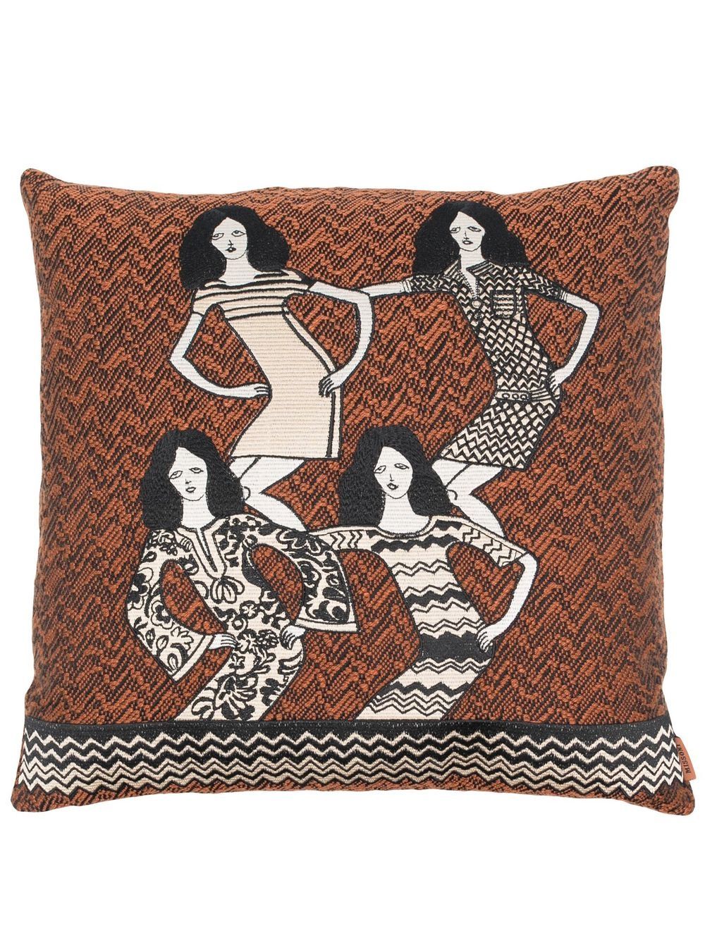 Missoni Home Brunette Kissen - Braun von Missoni Home