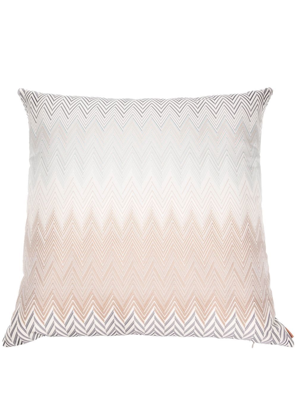 Missoni Home Daunenkissen mit Zickzackmuster - Nude von Missoni Home