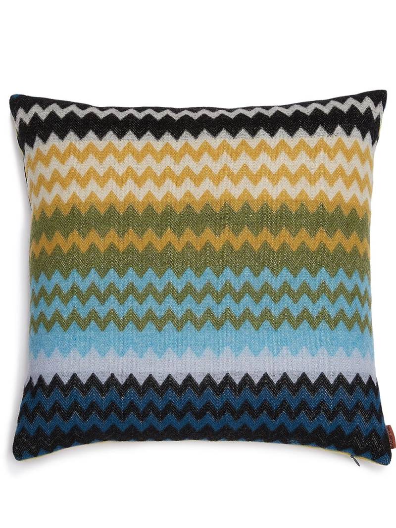 Missoni Home Geometrisch gemustertes Humbert Kissen - Blau von Missoni Home