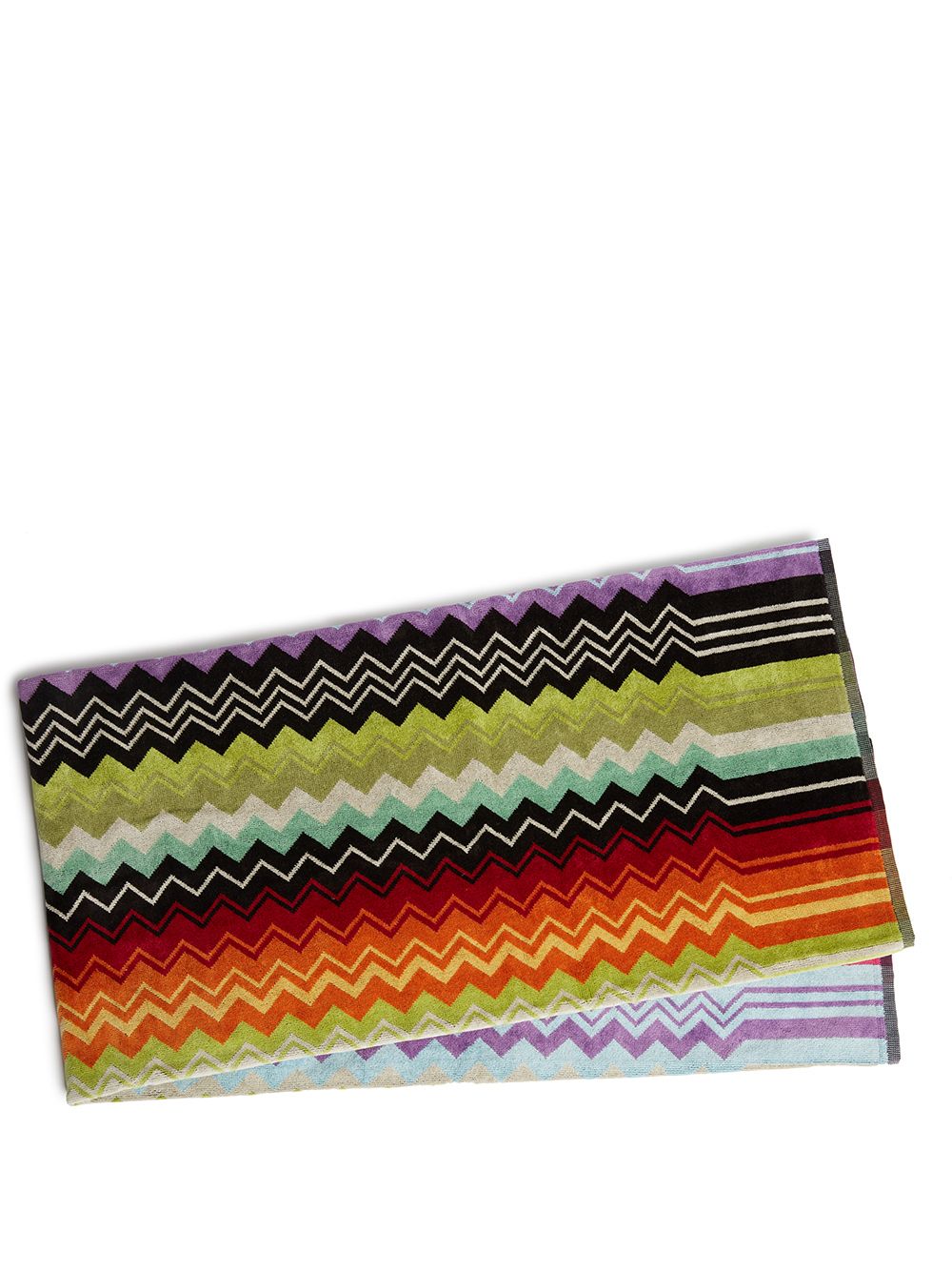 Missoni Home Giacomo Badetuch - Grün von Missoni Home