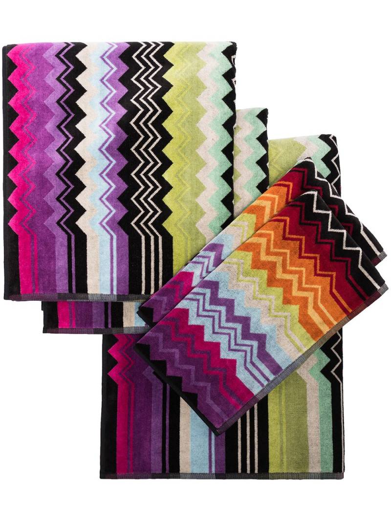 Missoni Home Giacomo Handtuch-Set - Schwarz von Missoni Home