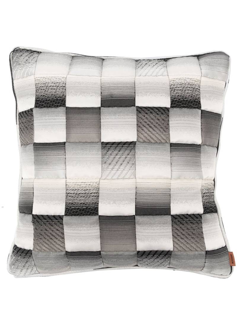 Missoni Home Kariertes Kissen - Schwarz von Missoni Home