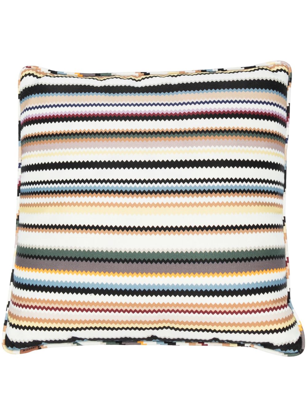 Missoni Home Kissen mit Zickzackmuster - Nude von Missoni Home