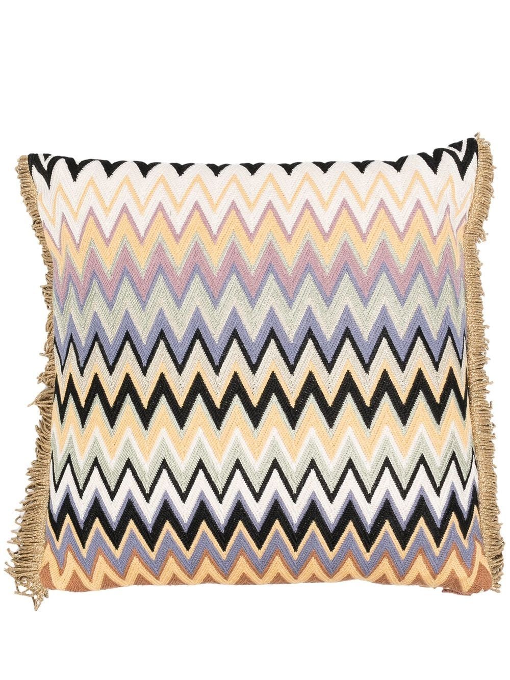 Missoni Home Margot Kissen mit Zickzackmuster - Grün von Missoni Home