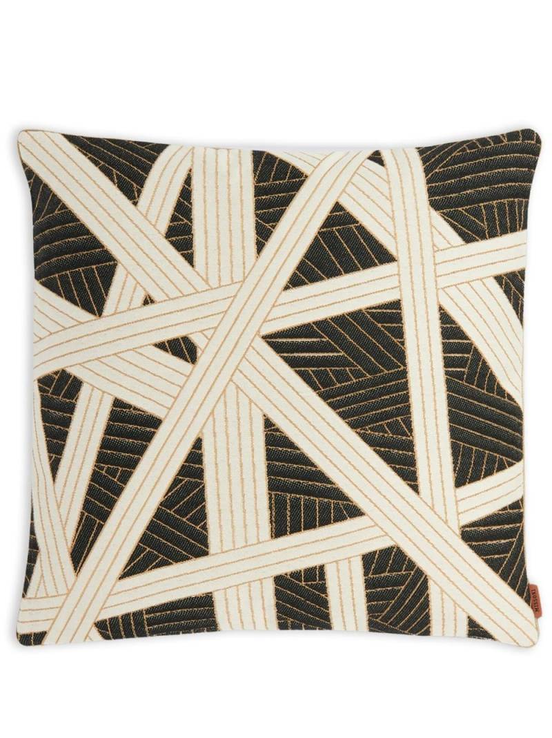 Missoni Home Nastri Kissen mit geometrischem Print - Schwarz von Missoni Home