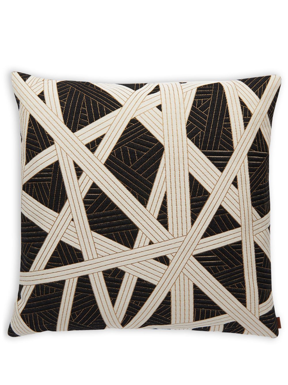 Missoni Home Nastri Kissen mit geometrischem Print - Schwarz von Missoni Home