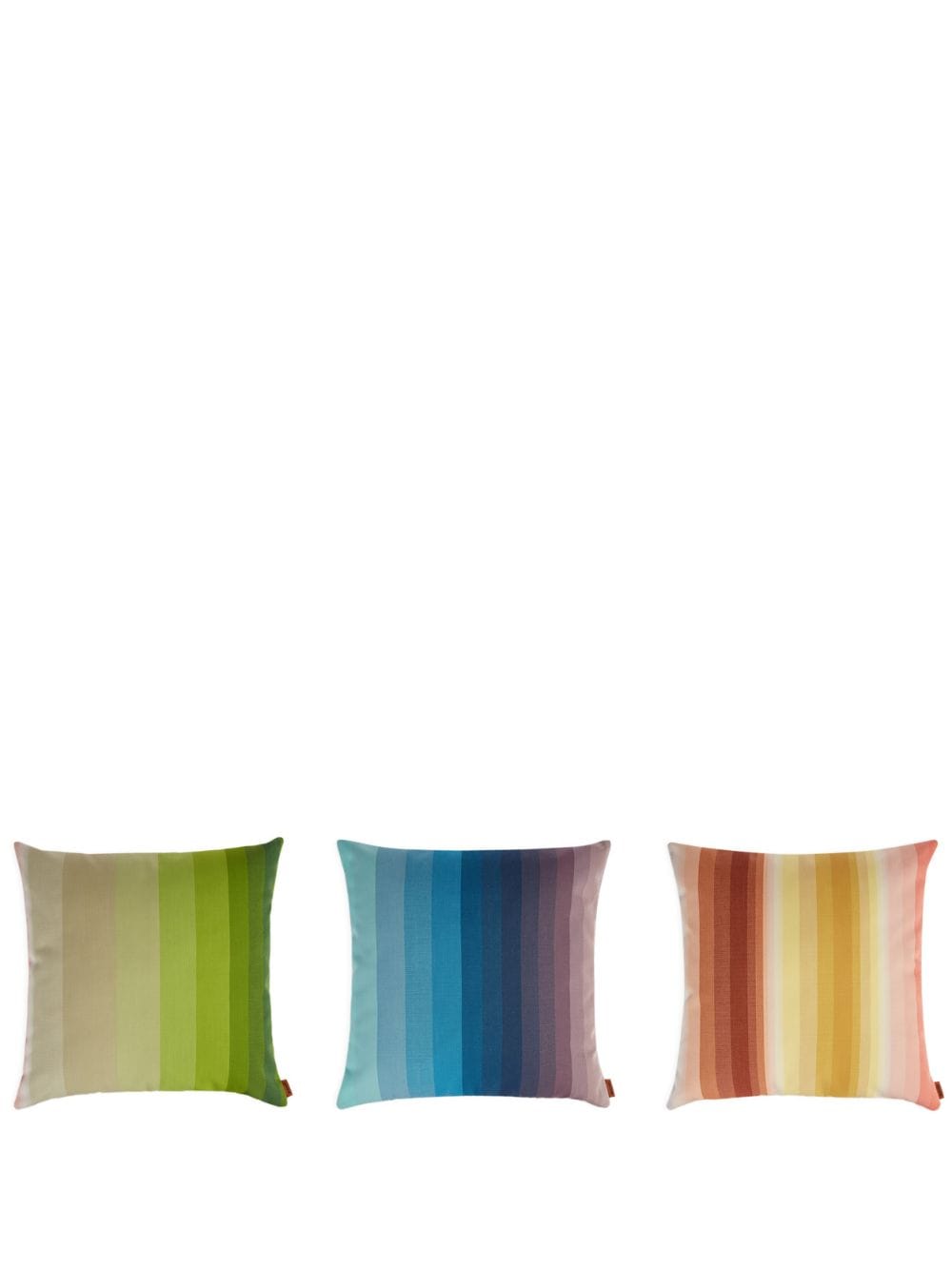 Missoni Home Set aus drei Oceania Kissen - Blau von Missoni Home