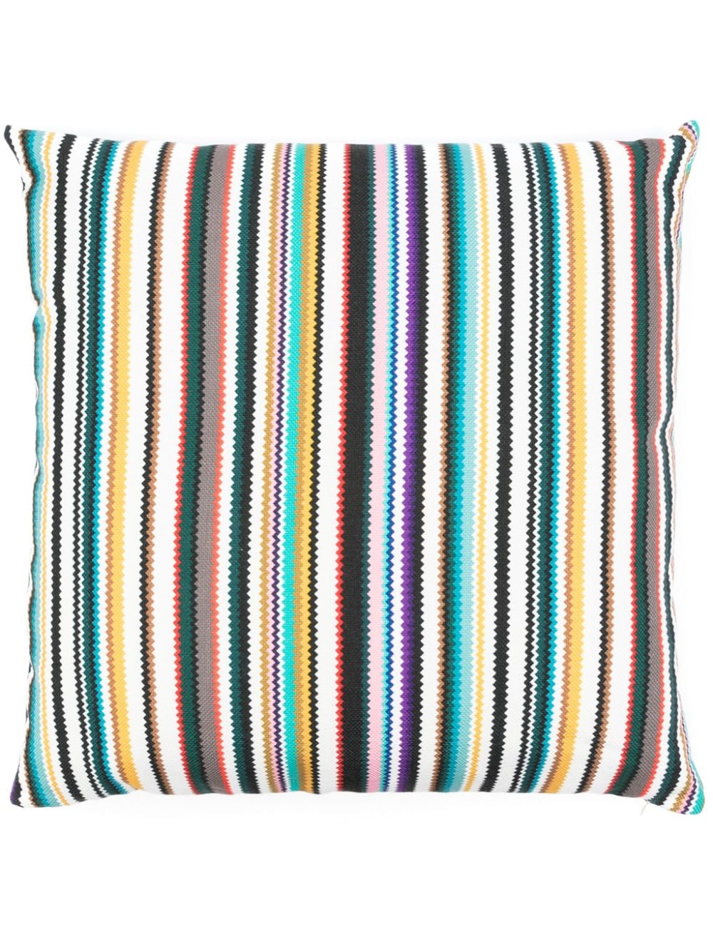 Missoni Home Shangai Kissen mit Zickzackmuster (60cm x 60cm) - Weiß von Missoni Home