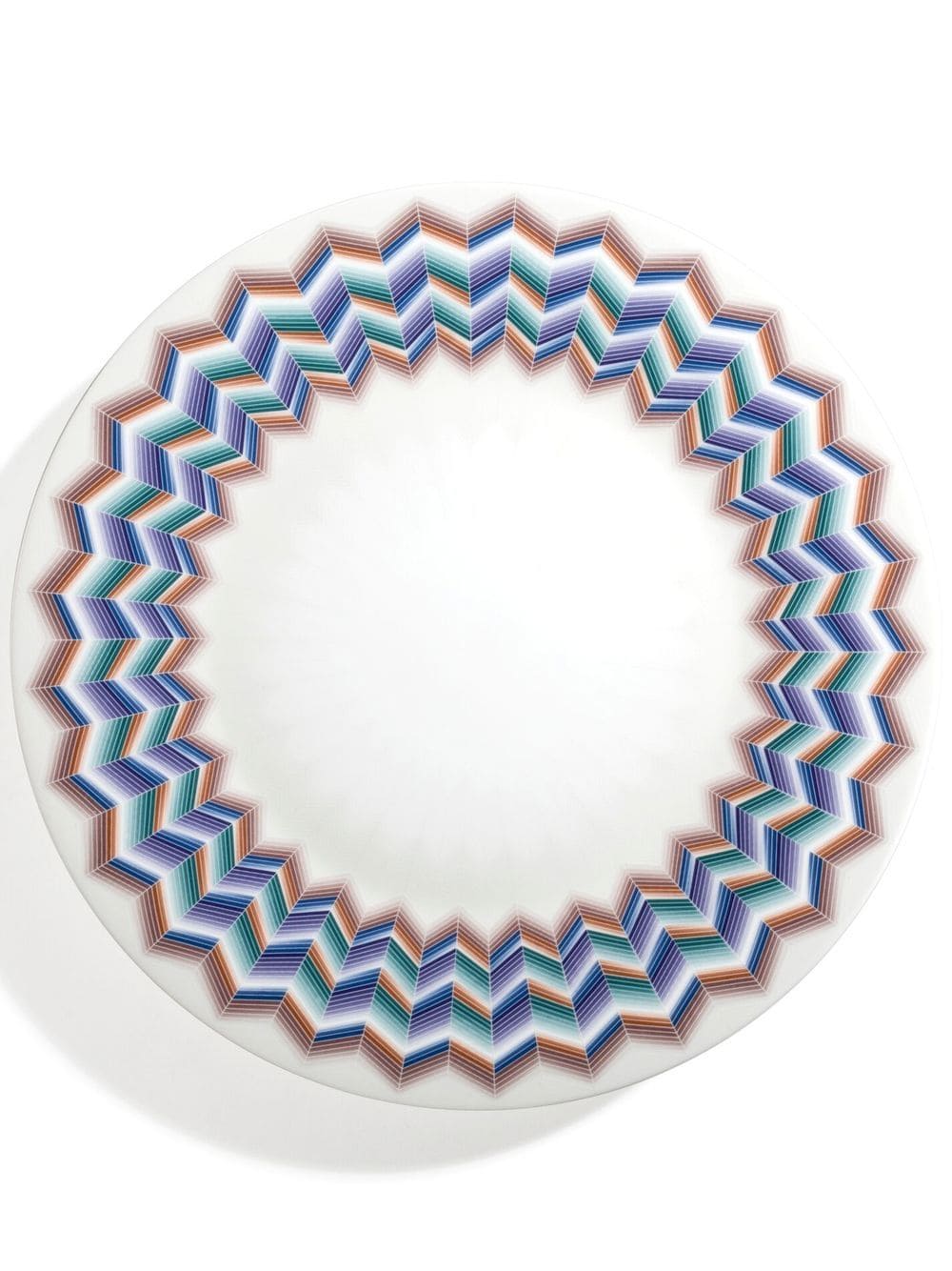 Missoni Home Zig Zag Jarris Platzteller - Weiß von Missoni Home