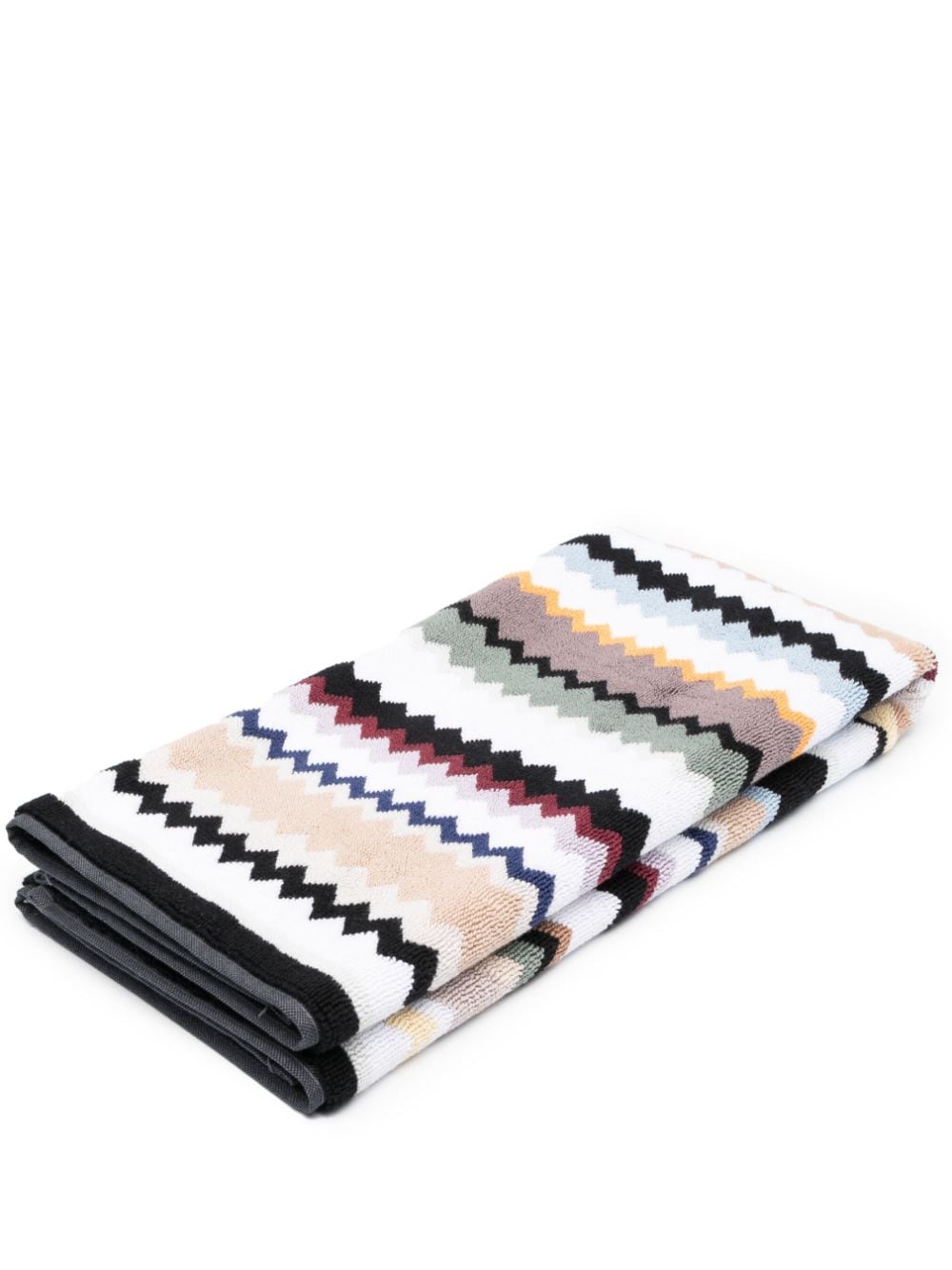 Missoni Home Badematte mit Zickzackmuster - Weiß von Missoni Home