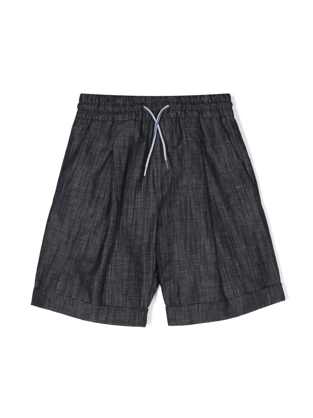 Missoni Kids Chambray-Shorts mit Logo-Detail - Blau von Missoni Kids